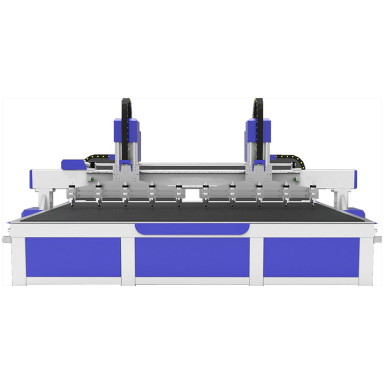 Máy định tuyến CNC gỗ 3d nhiều đầu